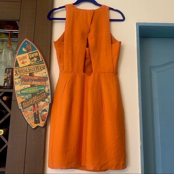 🤩 MANGO Dress in Dull Orange Colour 🍊 - Picture 5 of 14
